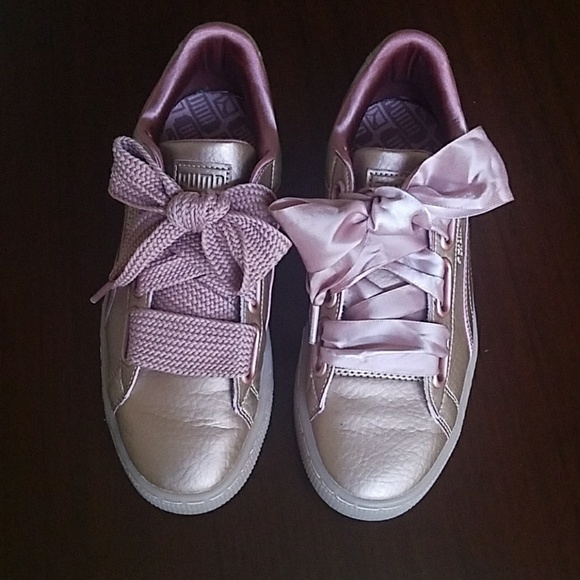 puma heart rose